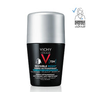 Vichy 72H Invisible Resist Dermo Deodorant for Men - 50ml-1