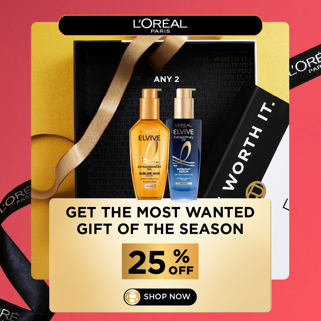 L’Oreal Elvive Sublime or Midnight Hair Serum Any 2 Serums 25% OFF-2
