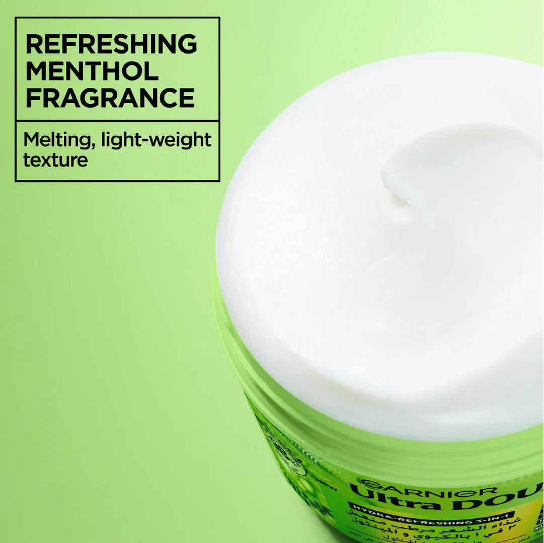 Garnier Ultra Doux Hydra‑Refreshing 3-in-1 Hair Mask 250ml
