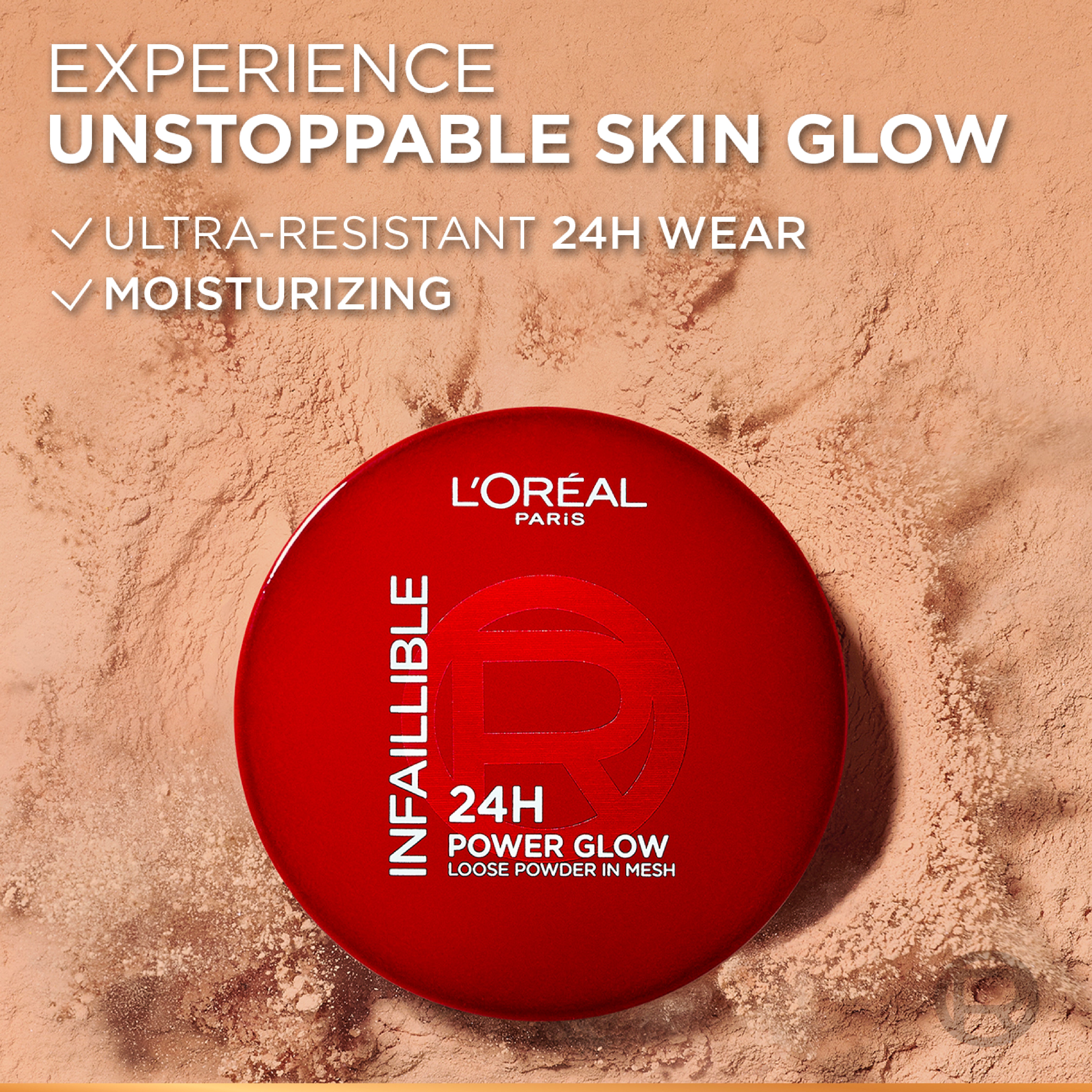 L’Oreal Paris Infaillible 24H Power Glow Loose Powder Radiant Pore Blurring Finish