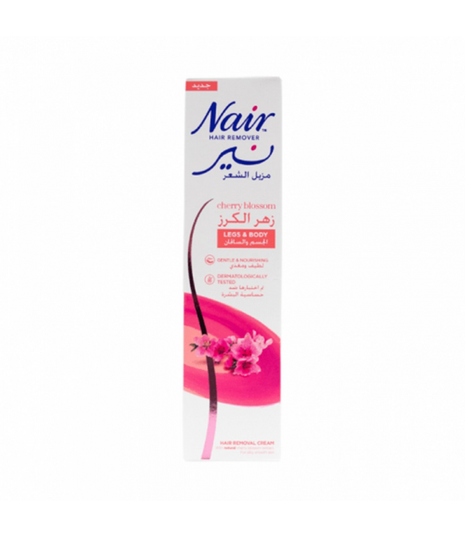 Nair Hair Remover Cream Cherry Blossom 110g | Smooth and Gentle Hair Removal