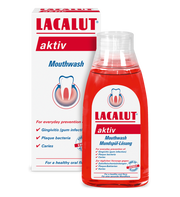 Lacalut Aktiv Mouthwash – 300ml for Healthy Gums and Plaque Control-1