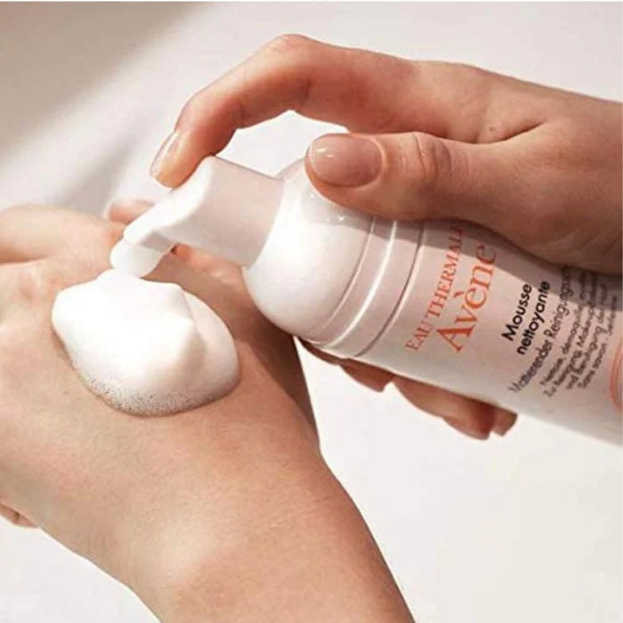 Avene Cleansing Foam 150ML - Gentle Foam Cleanser for Soft, Fresh Skin- Mousse Nettoyante-5