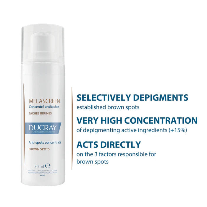 Ducray Melascreen Anti-Spot Concentrate 30ml – Targeted Treatment for Dark Spots-2
