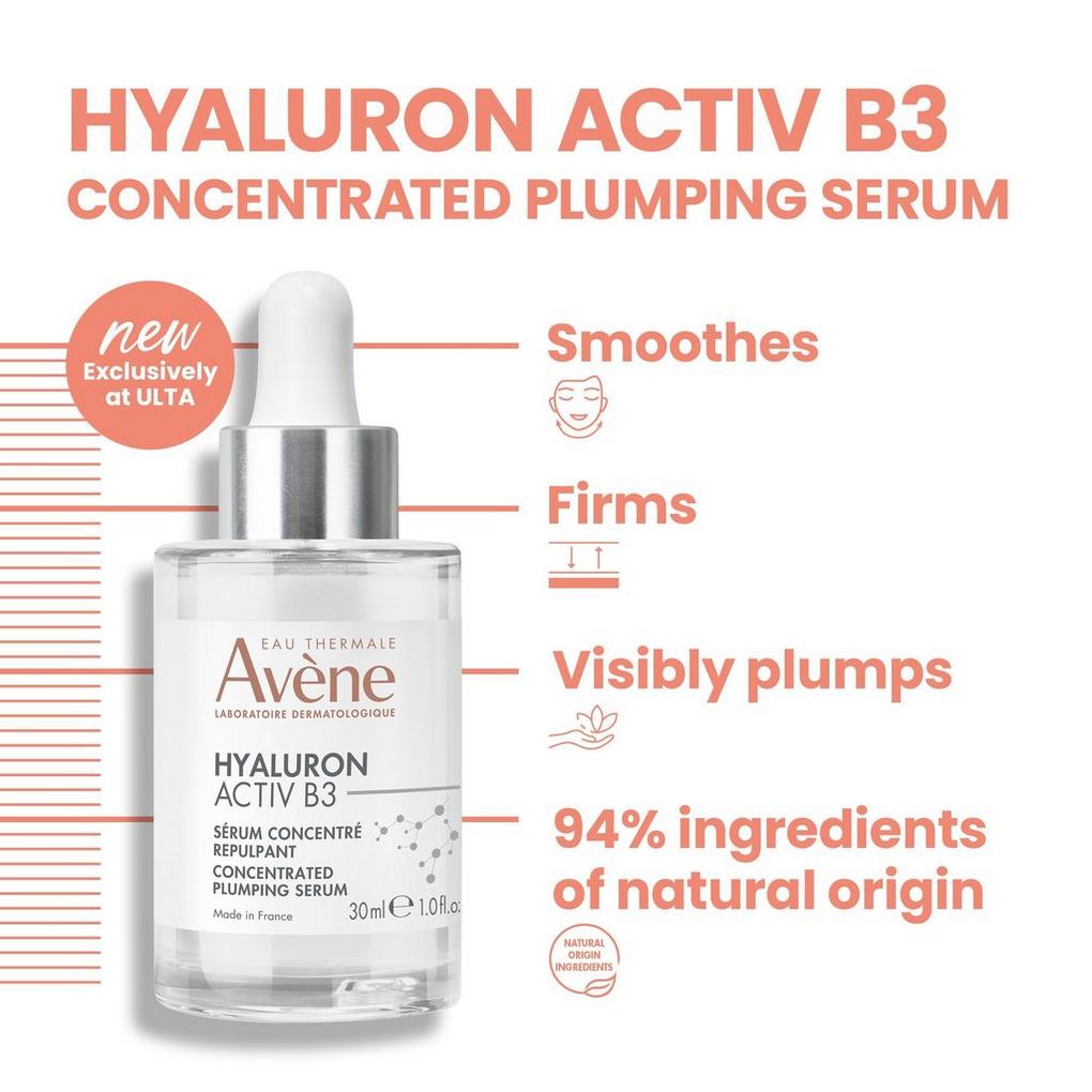Avene Hyaluron Activ B3 Concentrated Plumping Serum 30ML - Intensive Hydration and Anti-Aging Treatment-5