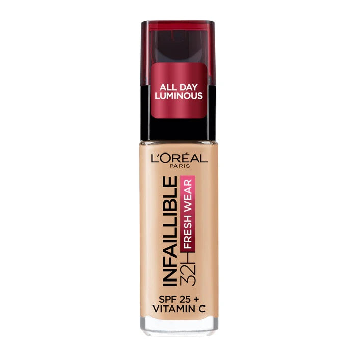 L'Oreal Paris Infallible 32H Fresh Wear Foundation for Long-Lasting Full Coverage-6