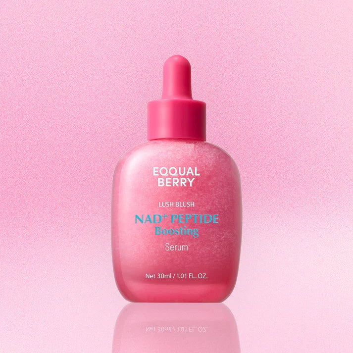 EQQUAL BERRY Lush Blush NAD+ Peptide Boosting Serum 30ml Anti Aging Glow Serum-1