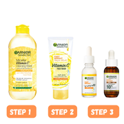 Garnier Brightening Routine – Fast Bright Vitamin C Skincare Set-1