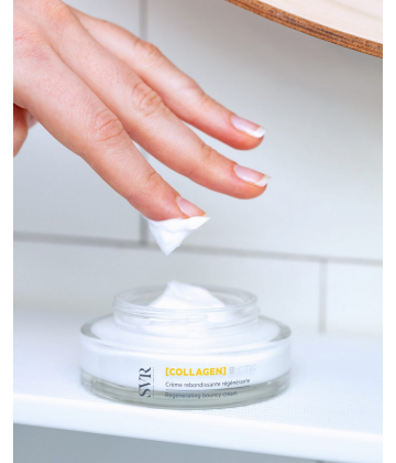 SVR Collagen Biotic Regenerating Plumping Cream with Collagen Probiotics Hyaluronic Acid and Vitamin C for Anti-Aging Hydration and Firmness-3