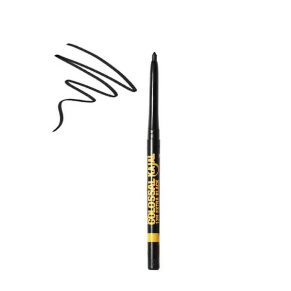 Maybelline The Colossal Kajal Pencil – 12-Hour Extra Black Long-Lasting Eyeliner-4