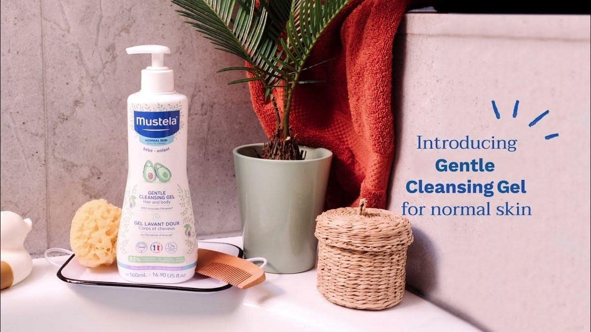 Mustela Cleansing Gel Hair and Body, Gel Lavant Doux Corps et Cheveaux-5