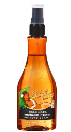 Soleil Des Îles Intense Tanning Dry Oil Monoi de Tahiti SPF 0 - 150ml-1