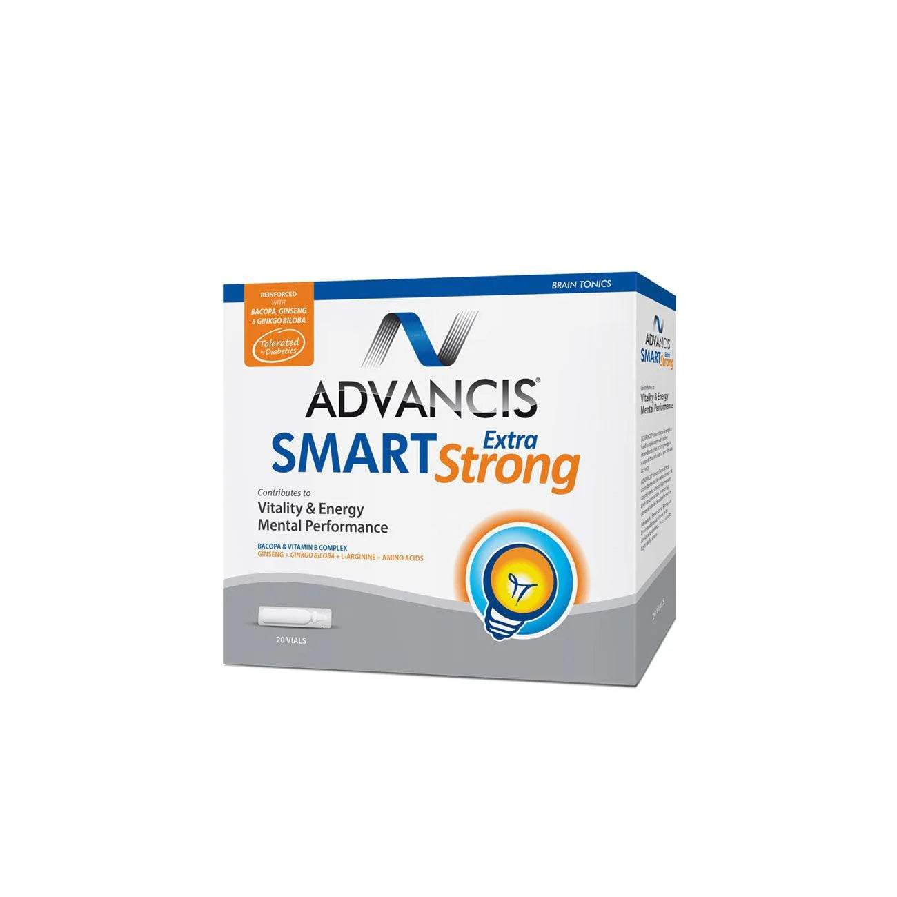 Advancis Smart Extra Strong 20 Vials – Mental Focus and Energy Booster-1