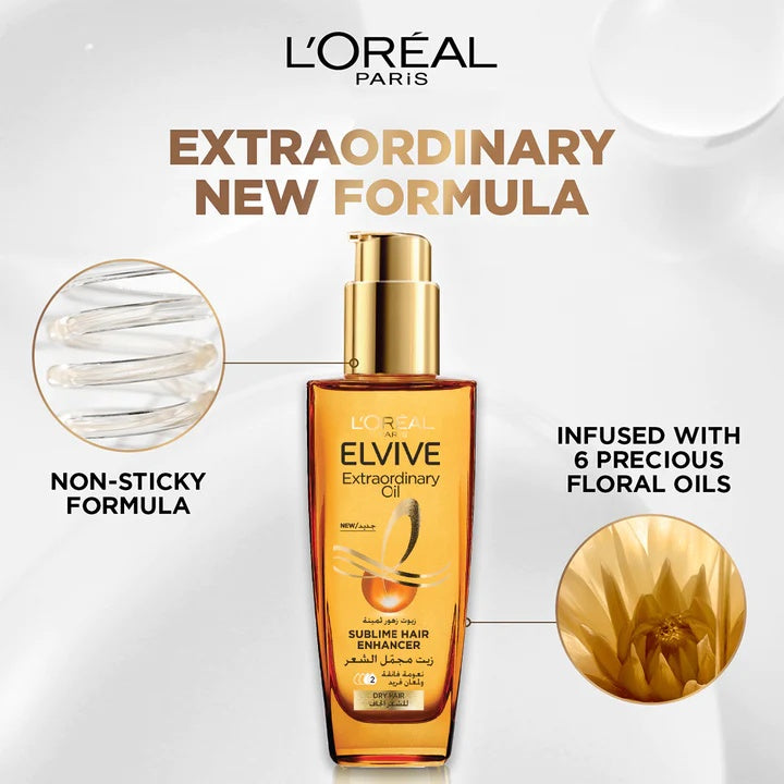L'Oreal Paris Elvive Extraordinary Oil Serum-4