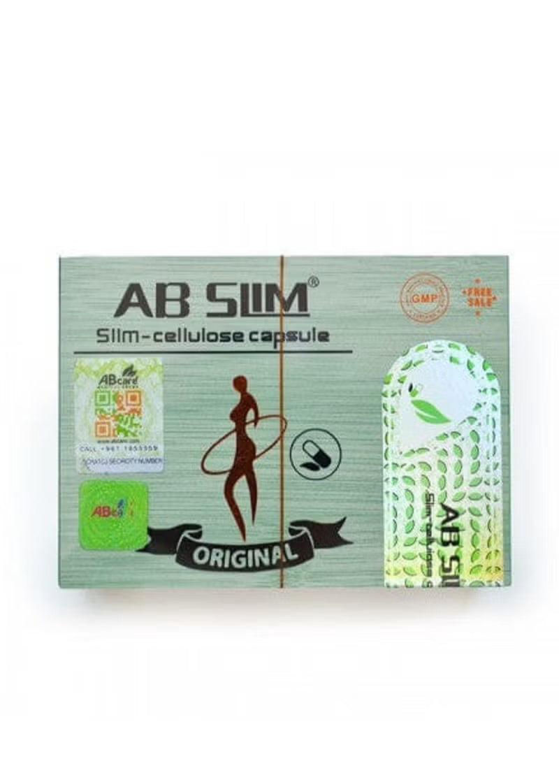 AB Slim Slim-Cellulose Capsule Original Herbal Weight Loss Support – 100% Natural Formula-1