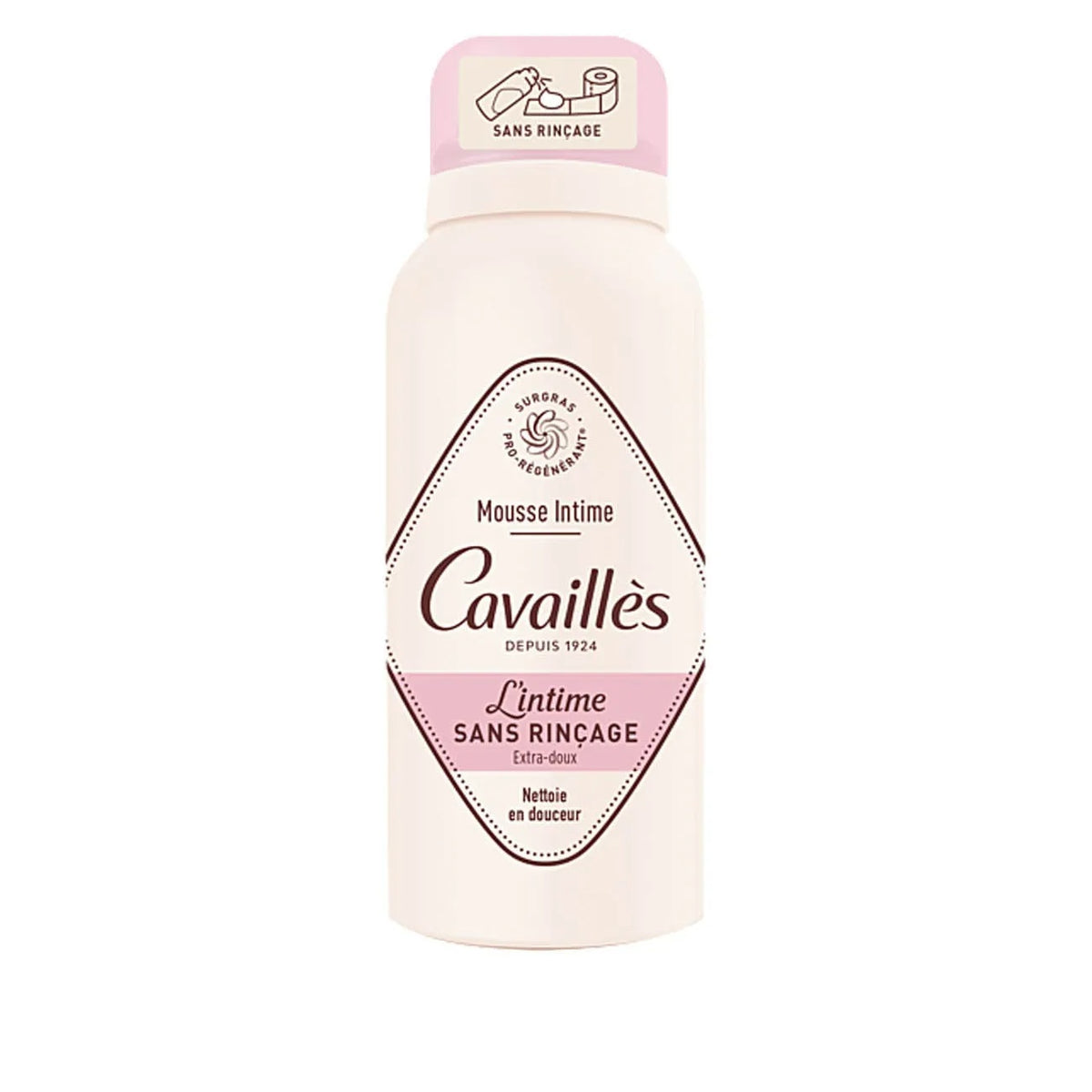 ROGE CAVAILLES Hydrating Intimate Foam 100ml – No-Rinse Cleansing Foam for Sensitive Intimate Areas-6