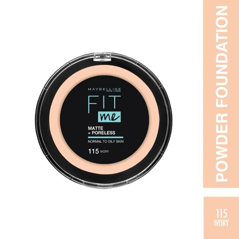 Maybelline Fit Me Matte + Poreless Powder | Lightweight, Shine-Control Face Powder-7