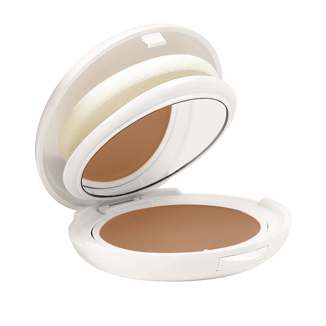 Avene High Protection SPF50 Tinted Compact 10g + Avene Makeup Removing Micellar Water 25ml Get Free – Sun Protection & Gentle Cleansing Set