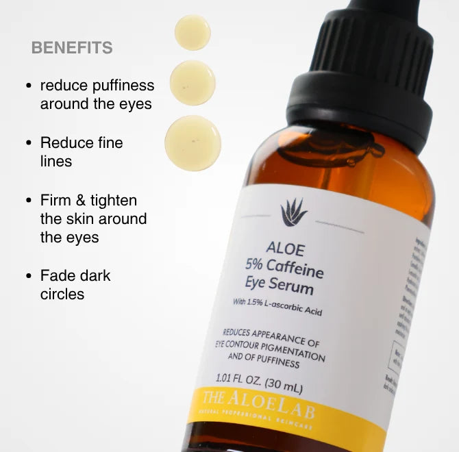 The AloeLab 5% Caffeine Eye Serum 30 ml