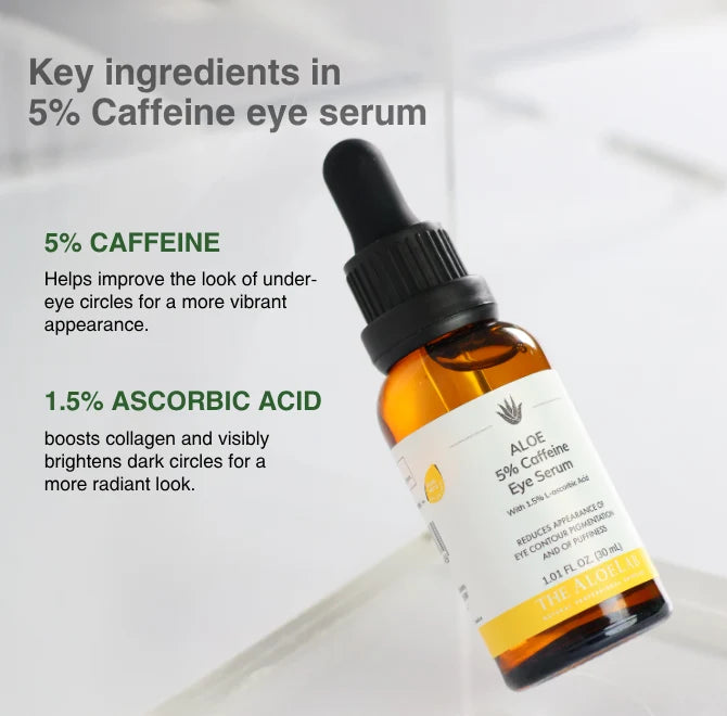 The AloeLab 5% Caffeine Eye Serum 30 ml