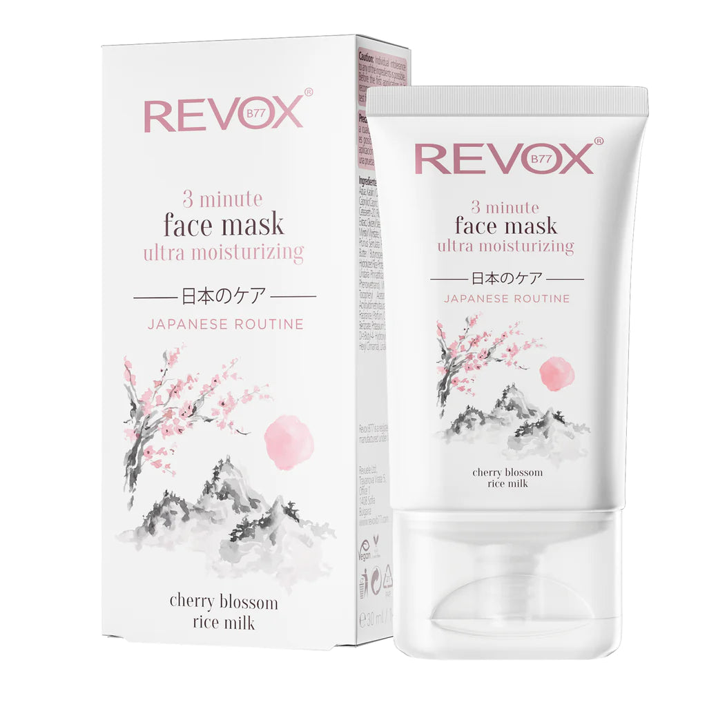 Revox JAPANESE ROUTINE Face Mask 3 Minute Ultra Moisturizing-3