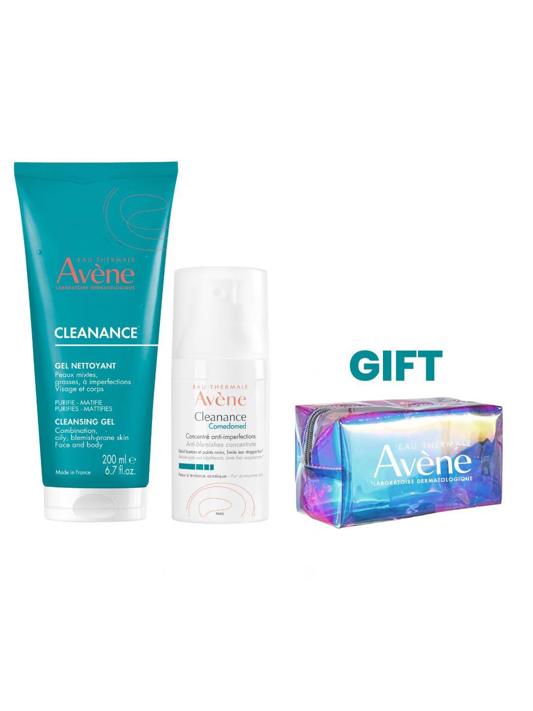Avene Cleanance Cleansing Gel & Comedomed Concentrate with Free Gift – Special Offer-1