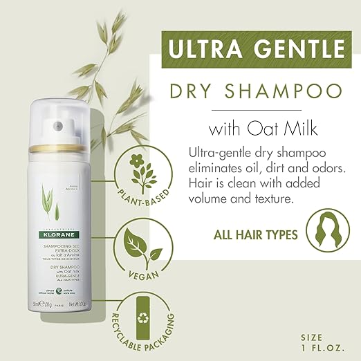 Klorane Dry Shampoo with Oat Milk-2