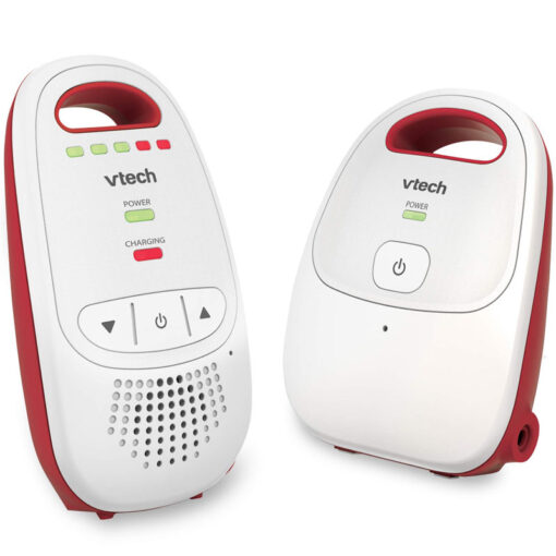 VTech Digital Audio Baby Monitor with DECT 6.0 Long Range Talk‑Back Night Light and Rechargeable Parent Unit-1