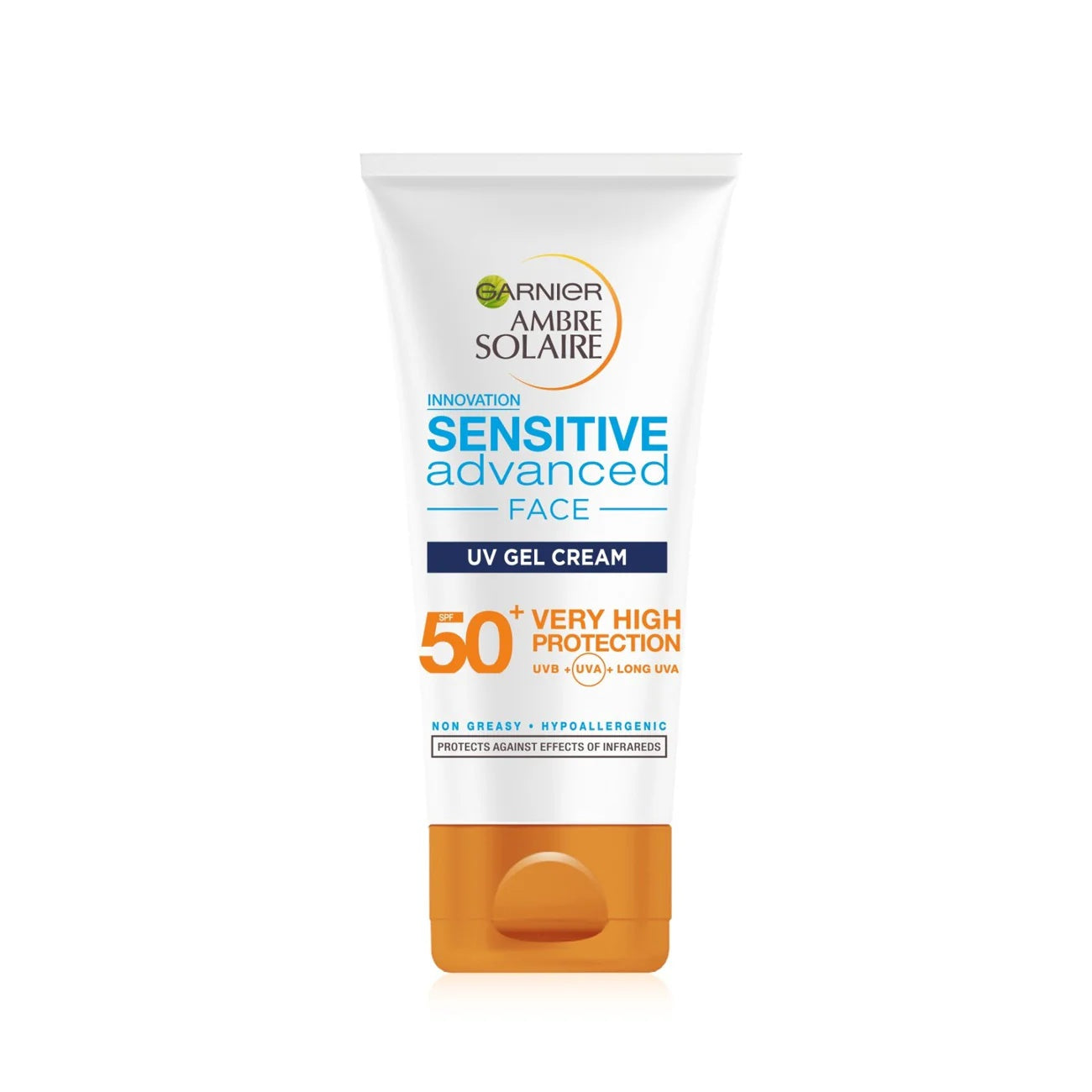 Garnier Ambre Solaire Sensitive Advanced UV Face Gel Cream SPF 50+-1