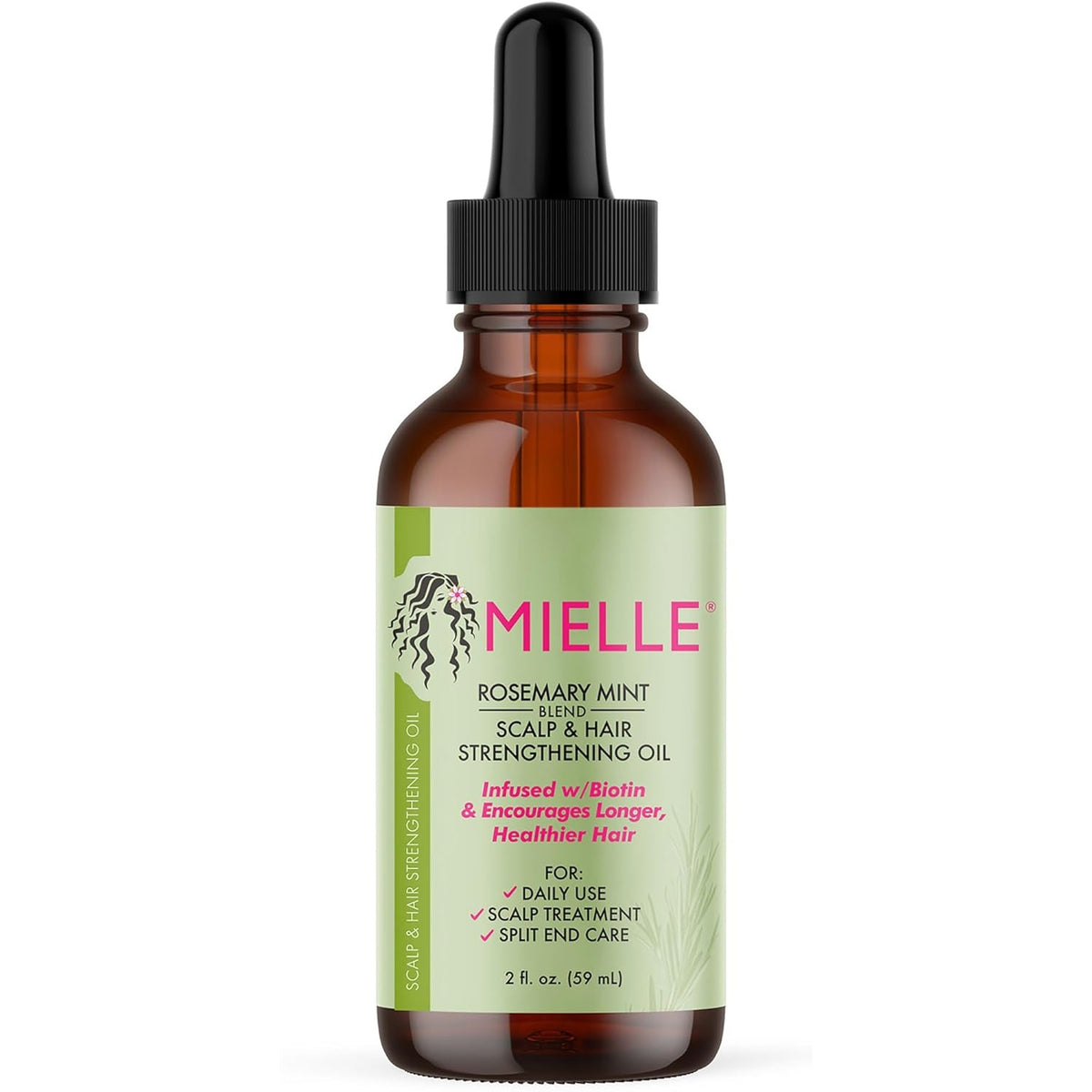 MIELLE Rosemary Mint Scalp & Hair Strengthening Treatment – Nourishing Scalp Care for Stronger, Healthier Hair-1
