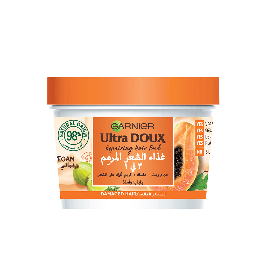 Ultra Doux Hair Food 3 in 1 Papaya and Alma-1