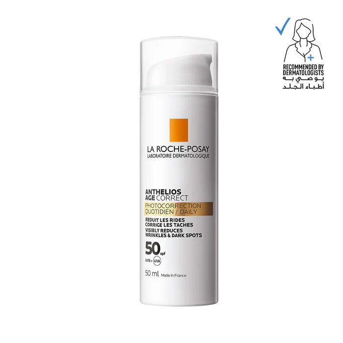 La Roche Posay Anthelios Age Correct SPF50 Anti Ageing Invisible Sunscreen 50ml-1