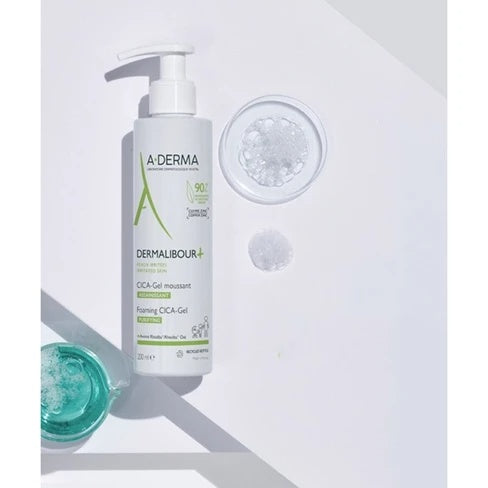 Aderma Dermalibour+ Foaming Gel for Irritated Skin 200ml – Gentle Cleanser for Sensitive and Irritated Skin..-2