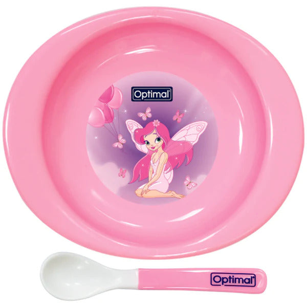 OPTIMAL SOLID BODY FEEDING PLATE WITH SOFT TIP SPOON-4