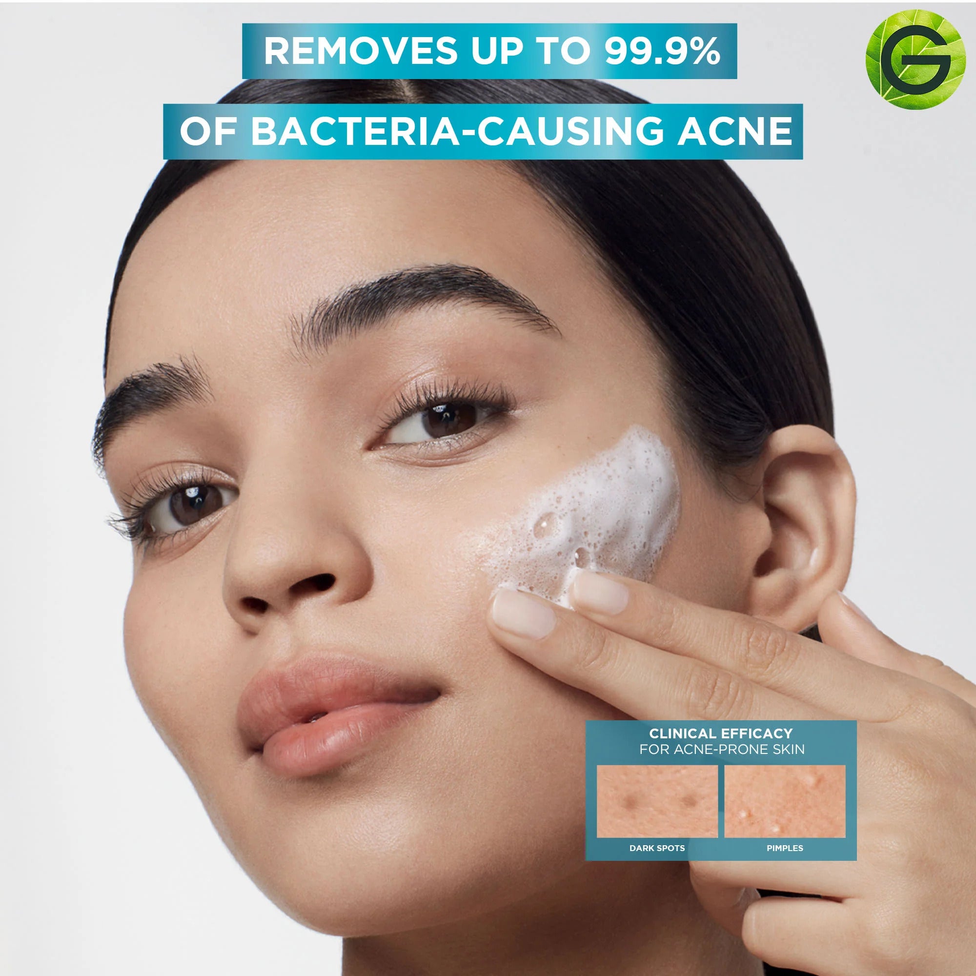 Garnier Fast Clear 3-in-1 Face Wash with Salicylic Acid and Vitamin C 150ml-5