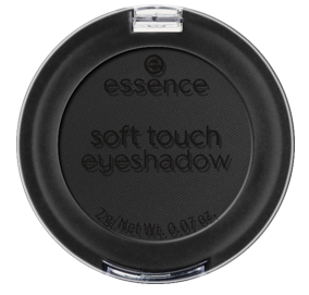 Essence Soft Touch Eyeshadow 06 Pitch Black – Intense Color with a Soft Finish-1