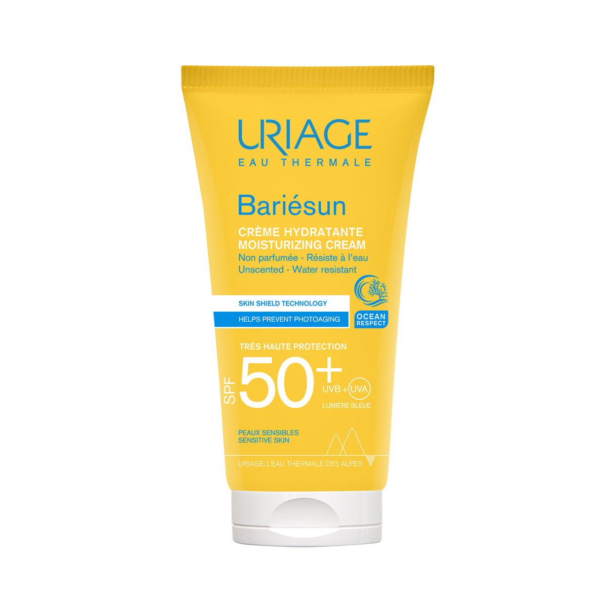 Uriage Bariésun Cream SPF 50+ 50ML - High Protection Sunscreen for Sensitive Skin-1