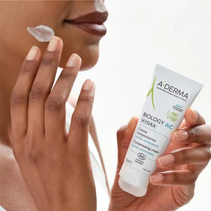 Aderma Biology AC Hydra Ultra-Soothing Compensating Cream 40ml – Hydrating Care for Acne-Prone Skin-4