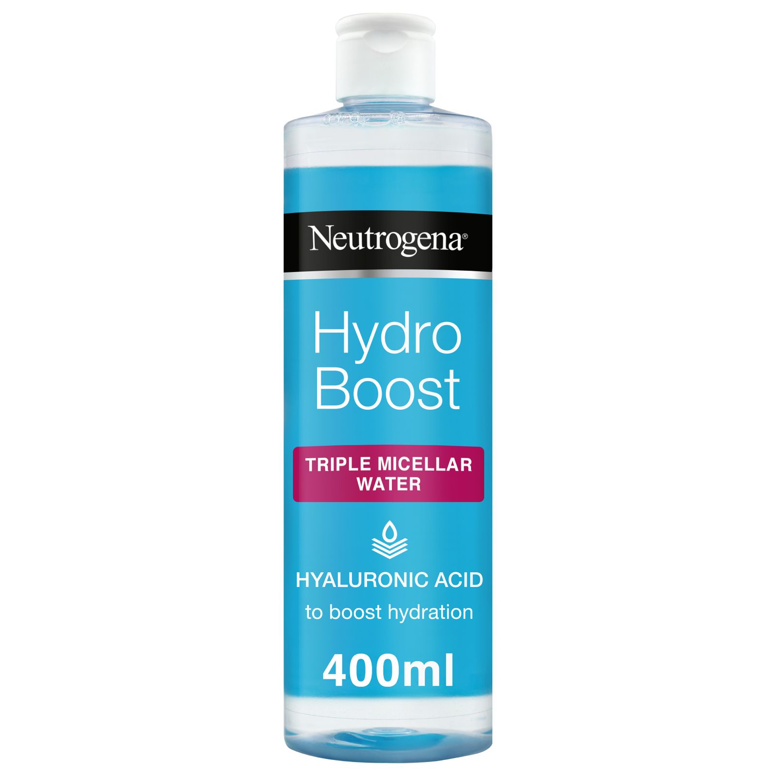 Neutrogena Hydro Boost Triple Micellar Water Hyaluronic Acid Makeup Remover 400ml-1