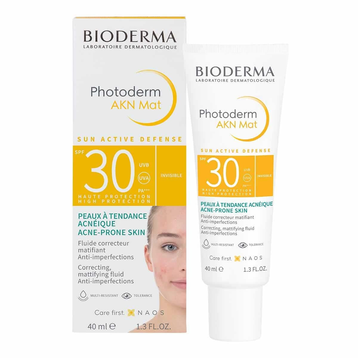 Bioderma Photoderm AKN Mat SPF 30 Mattifying Sunscreen for Oily Skin - 40ml-1