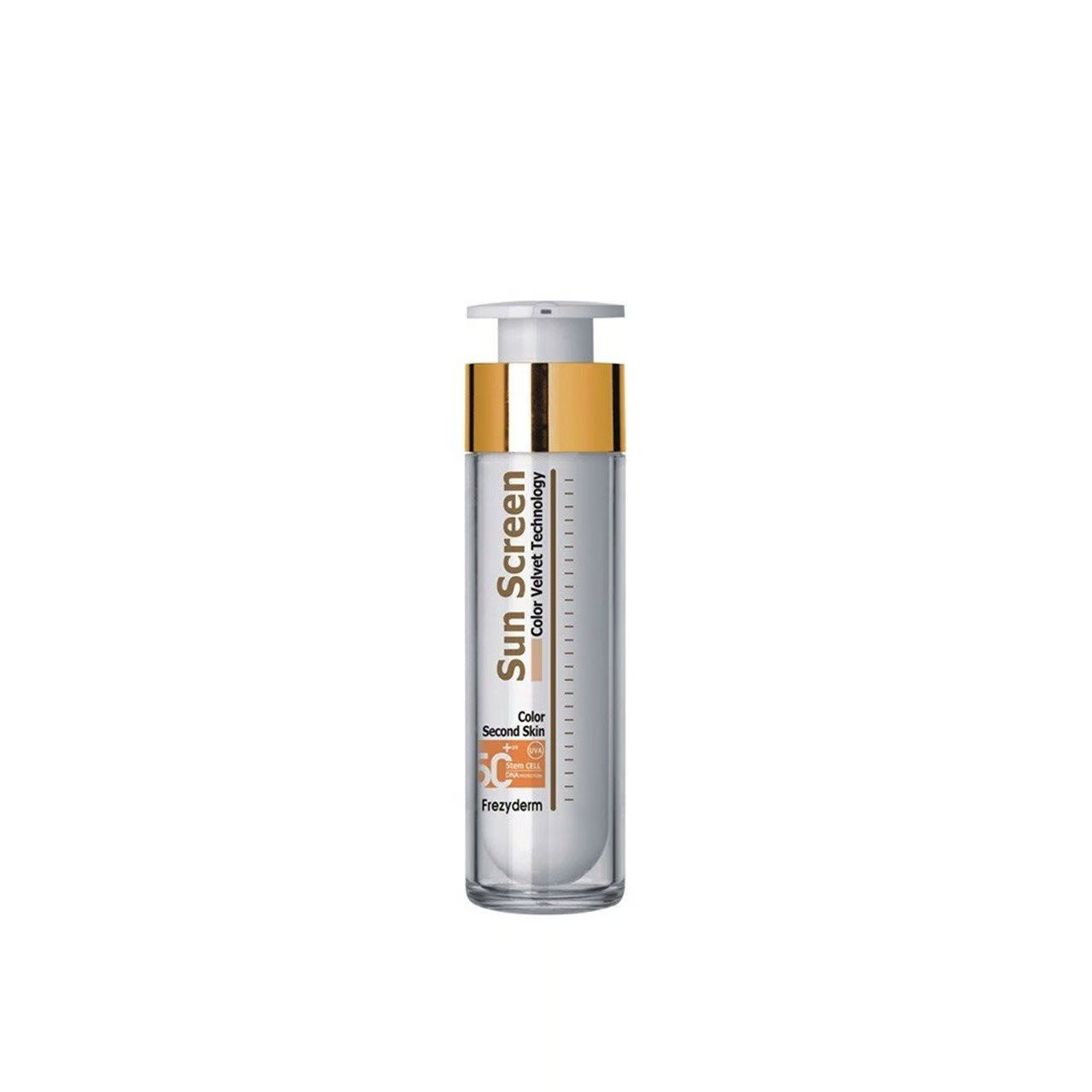 Frezyderm Sunscreen Color Velvet Face SPF50+ 50ml | Tinted, Mattifying & High Sun Protection-1