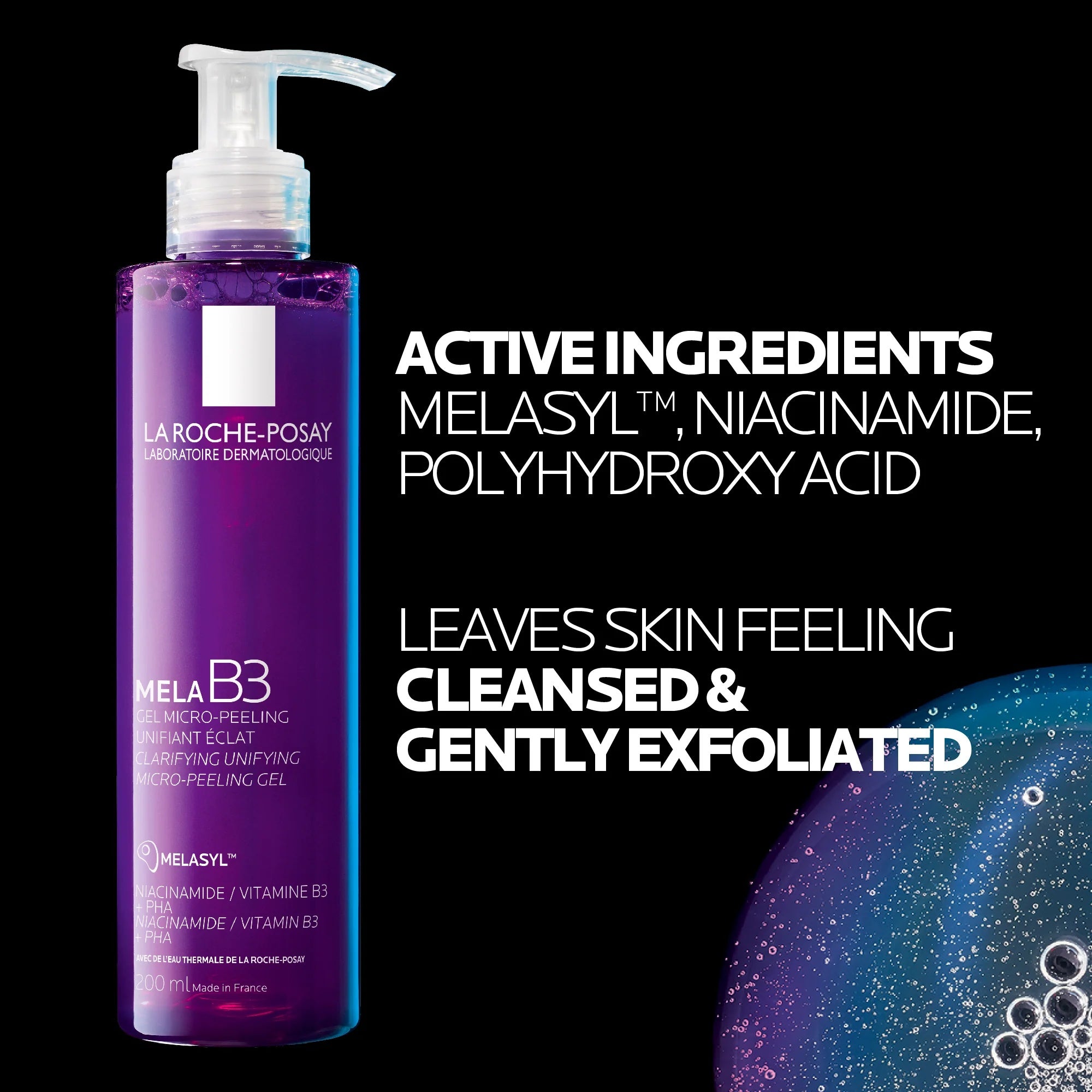La Roche-Posay Mela B3 Clarifying Cleanser 200ml-2