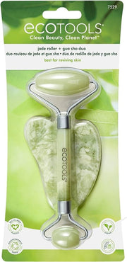 Ecotools Roller Jade + GuaSha Stone Duo-1