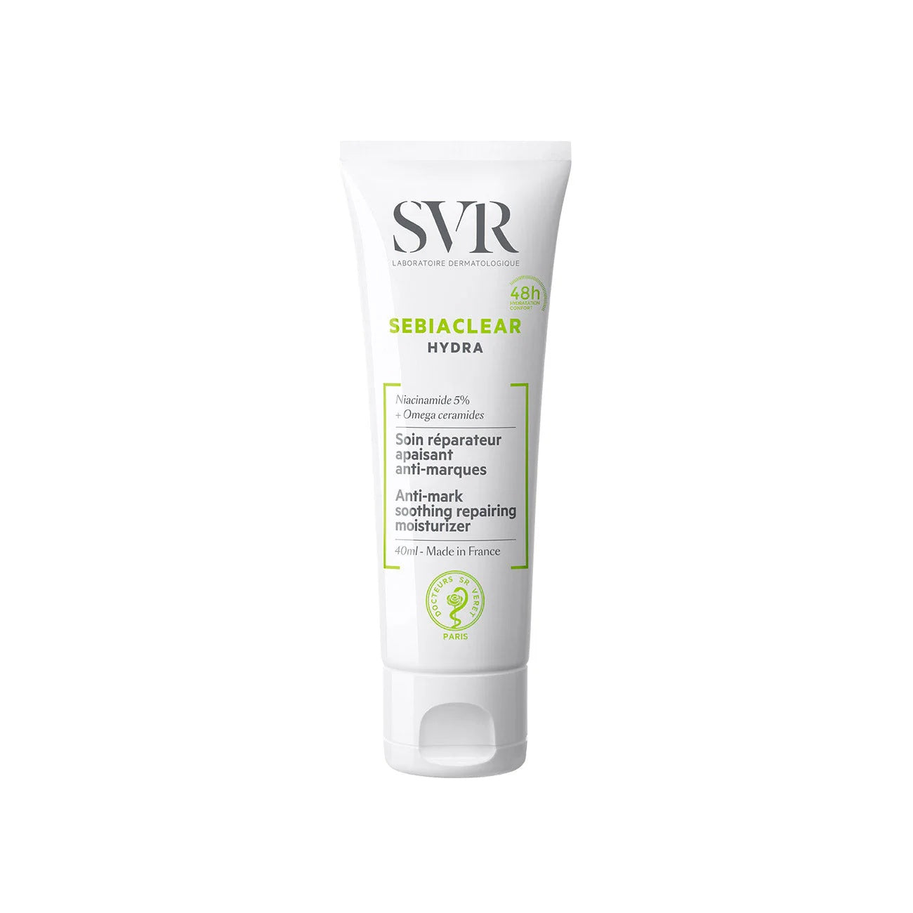 SVR Sebiaclear Hydra Cream - Hydrating and Soothing Moisturizer for Acne-Prone Skin - 40ml-1