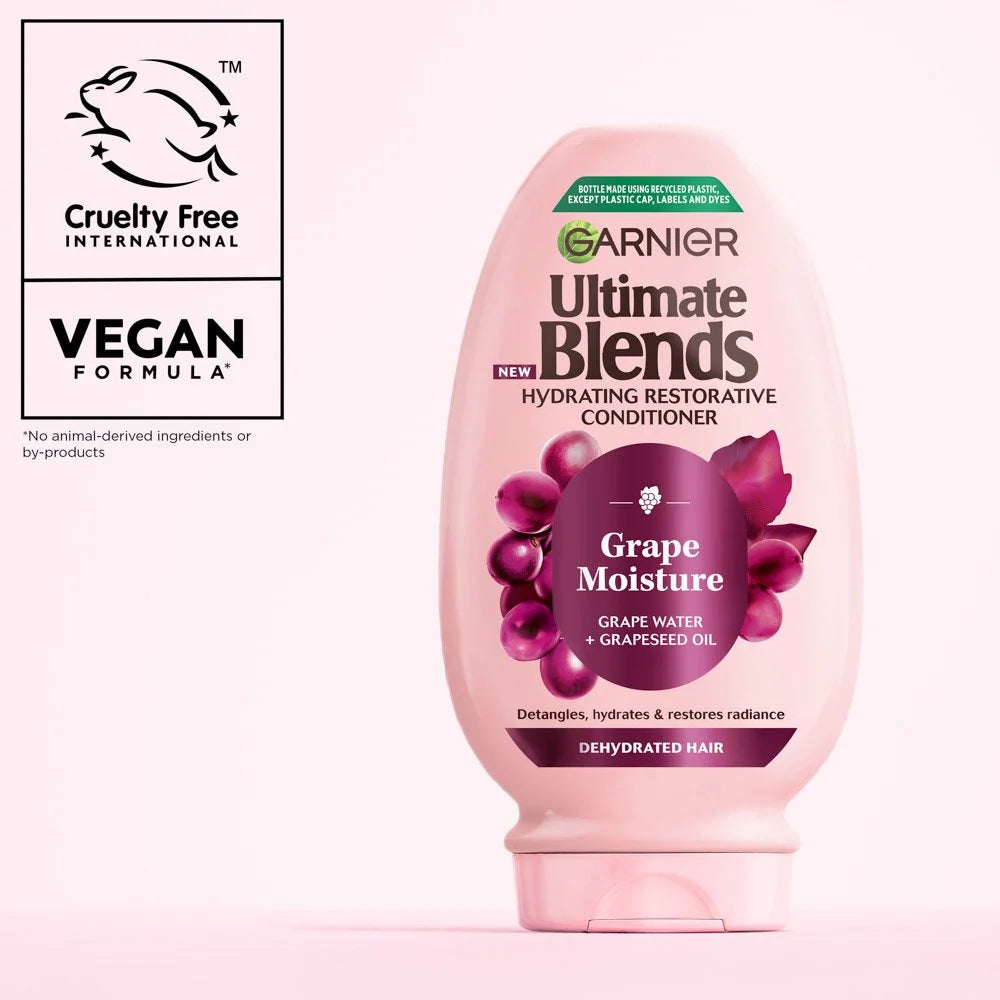 Garnier Ultra Doux Grape Moisture Conditioner 200ml Hydrating Shine Care
