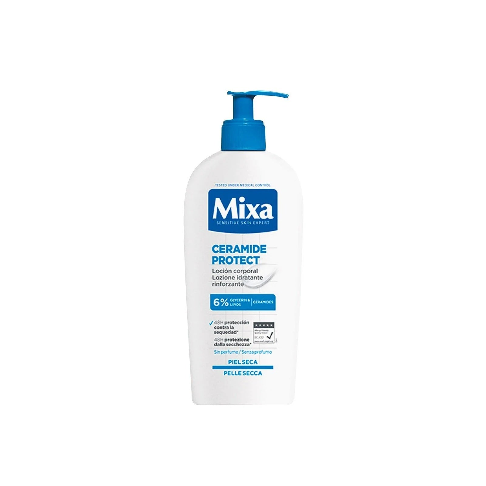 Mixa Ceramide Protect Body Lotion 6% Glycerin Ceramides Lipids for Dry Skin-6