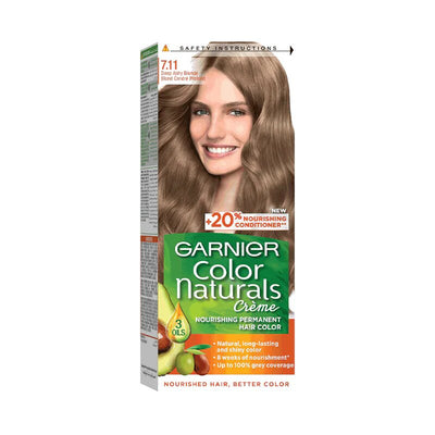 Garnier Color Naturals nourishing permanent hair color, Natural long lasting shiny color