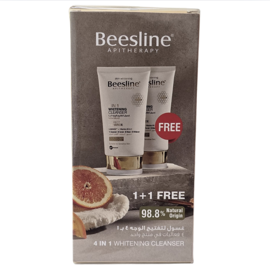 Beesline Whitening Cleanser 4 in 1 Whitening and Lifting Foam – Lifts, Brightens, and Refreshes Skin 1+1 Free-2