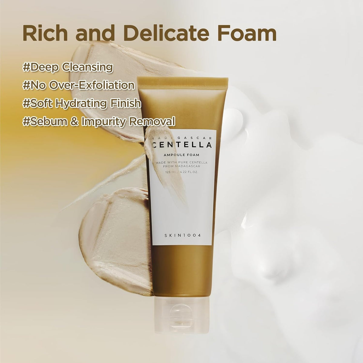 SKIN1004 Madagascar Centella Ampoule Foam Cleanser 125ml
