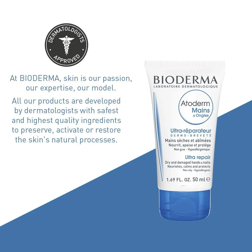 Bioderma Atoderm Ultra-Repair Cream Hands and Nails 50ml-4